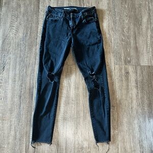 Old Navy Rockstar Black Skinny Jeans